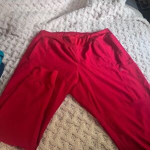 Wonderwink W123 scrub set RED
